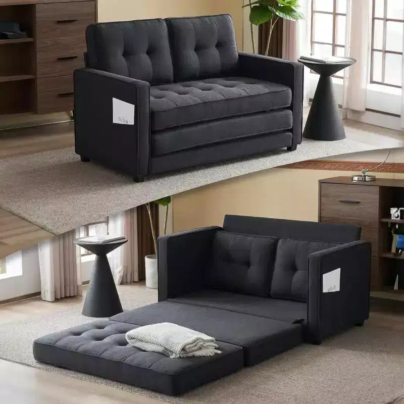 Karl Home | Canapé-lit rembourré de 53,5 pouces