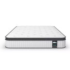 Matelas hybride Serweet 8 ressorts et mousse à mémoire de forme – Bobines plus robustes pour un soutien durable – Soulagement de la pression – Compatible avec les lits plateformes