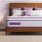 Matelas hybride à ressorts et mousse à mémoire de forme Sersper 10 pouces – Compatible avec les lits plateformes, les sommiers tapissiers ou les bases à lattes
