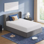 Matelas Greenstell en mousse à mémoire de forme au gel rafraîchissant de 6 pouces pour adultes, mousse de soutien au charbon de bambou, fermeté moyenne