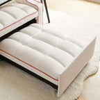 Fauteuil convertible 3-en-1, Canapé-lit avec dossier réglable, support de téléphone, USB et Type-C - ModernLuxe