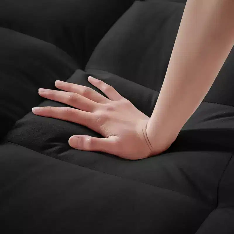 Fauteuil convertible 3-en-1, Canapé-lit avec dossier réglable, support de téléphone, USB et Type-C - ModernLuxe