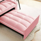 Fauteuil convertible 3-en-1, Canapé-lit avec dossier réglable, support de téléphone, USB et Type-C - ModernLuxe