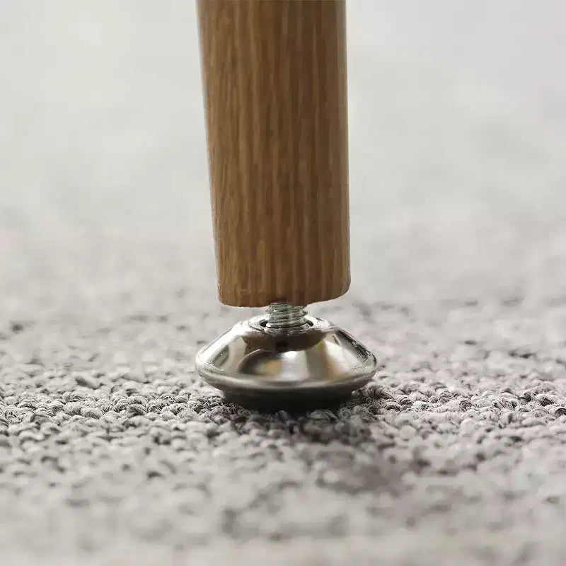 Tabouret de bar moderne hauteur comptoir avec dossier, tabouret de cuisine sans accoudoirs de 64,7 cm de hauteur d'assise, avec pieds en métal finition naturelle-Panipeachy