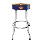 Tabouret réglable Arcade1Up Midway Mortal Kombat avec rallonges de pieds, siège rembourré et finition en acier chromé pour la maison, les tabourets de bar et les chaises de jeu vidéo