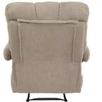 Fauteuil inclinable rembourré en tissu surdimensionné GDFStudio Chad Modern