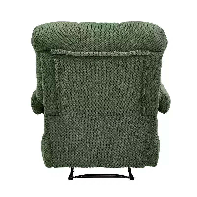 Fauteuil inclinable rembourré en tissu surdimensionné GDFStudio Chad Modern
