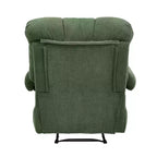 Fauteuil inclinable rembourré en tissu surdimensionné GDFStudio Chad Modern