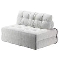 Full Corduroy Folding Sofa Bed Futon, Floor Convertible Sleeper Chair with Pillow & Back Support