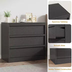 Table de chevet à 4 tiroirs, table de chevet de 99 cm de haut avec grand espace de rangement, table d'appoint étroite anti-basculement pour chambre à coucher, salon, entrée