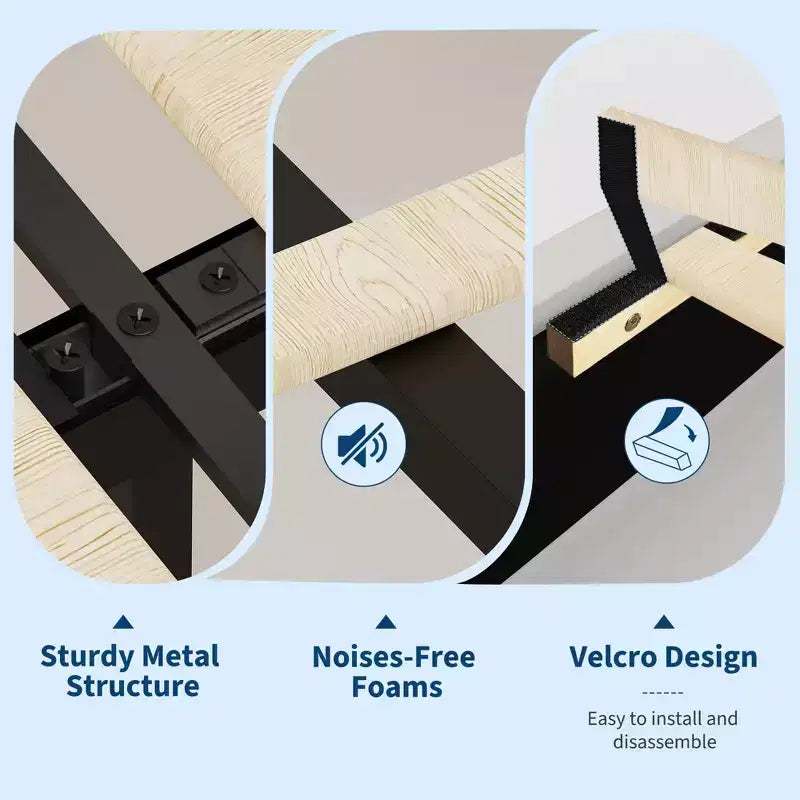 Canapé-lit d'angle double avec tête de lit capitonnée en velours, lit de repos avec barrière réglable pour chambre d'enfant, de garçon, de fille et chambre d'amis