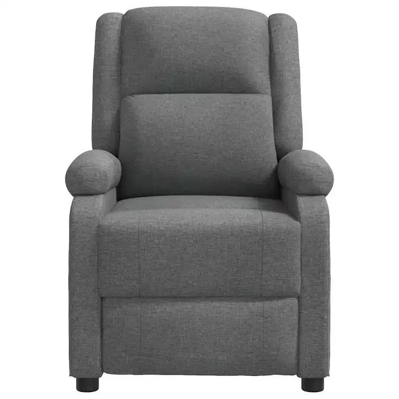vidaXL Fauteuil de massage Crème Tissu, Métal, Bois Fauteuil de massage simple
