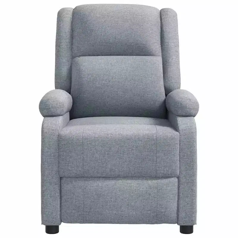 vidaXL Fauteuil de massage Crème Tissu, Métal, Bois Fauteuil de massage simple
