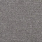 vidaXL Chaise de jeu Tissu noir et crème (100 % polyester), métal, contreplaqué