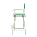 Chaise de réalisateur hauteur comptoir - Structure blanche