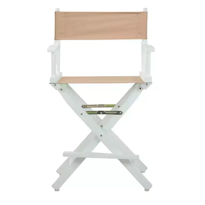 Chaise de réalisateur hauteur comptoir - Structure blanche