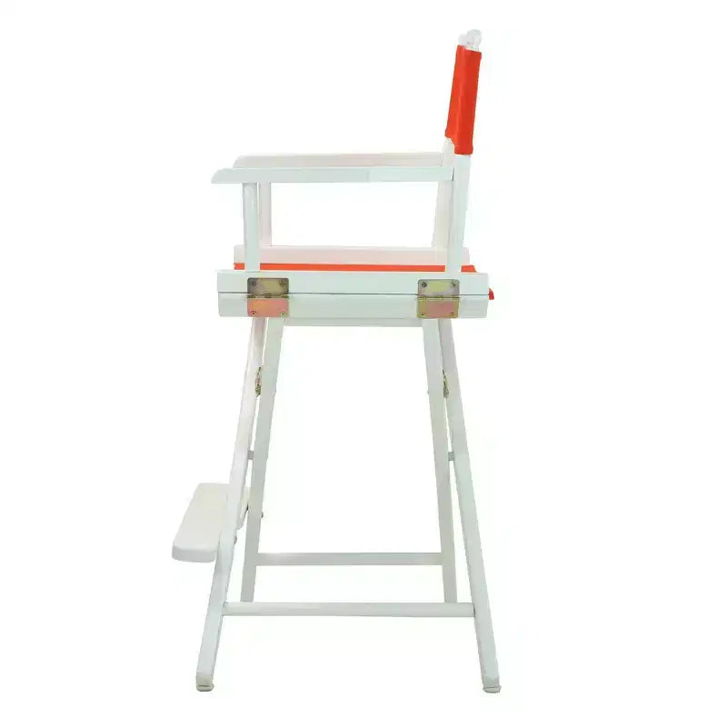 Chaise de réalisateur hauteur comptoir - Structure blanche