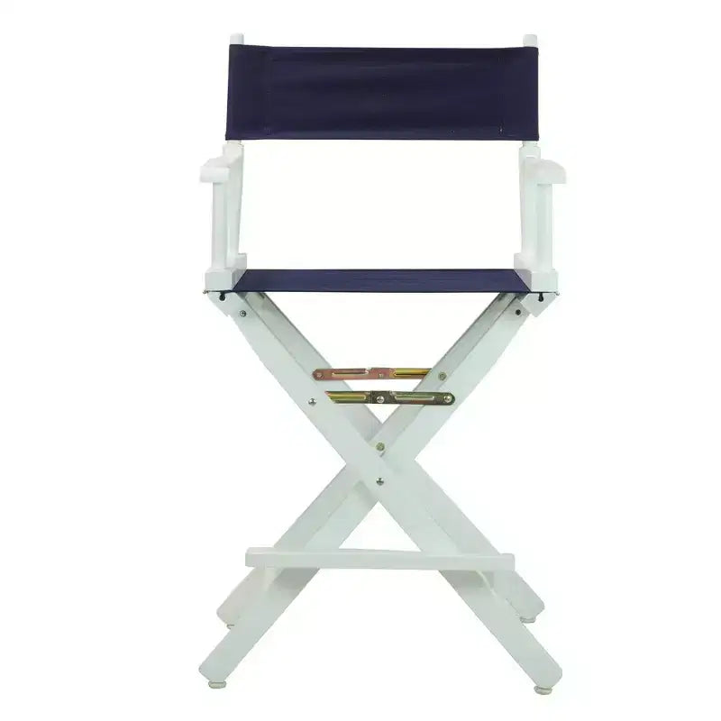 Chaise de réalisateur hauteur comptoir - Structure blanche