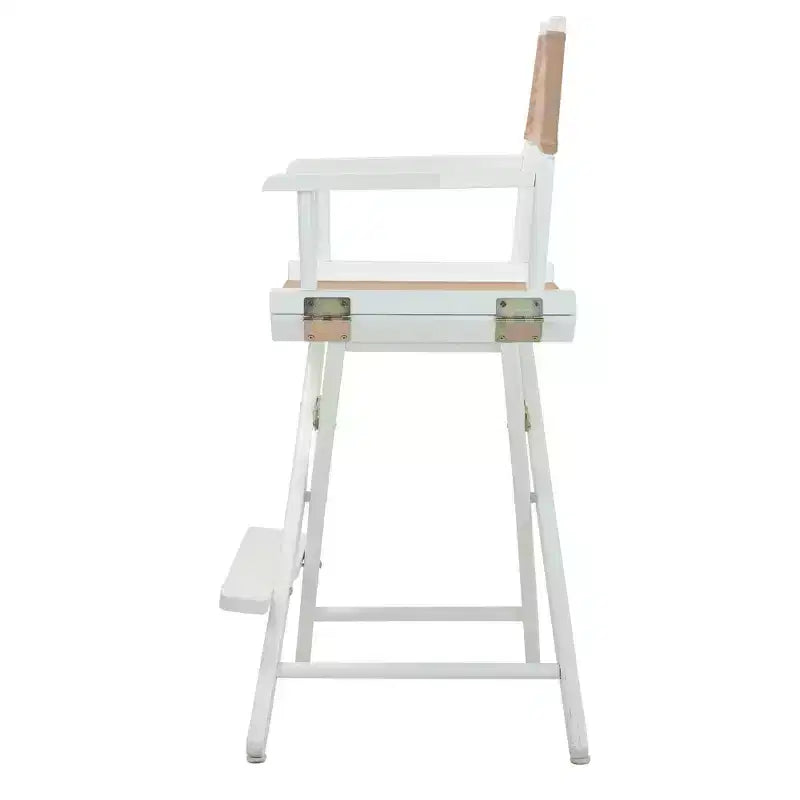 Chaise de réalisateur hauteur comptoir - Structure blanche