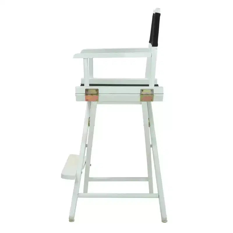 Chaise de réalisateur hauteur comptoir - Structure blanche