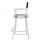 Chaise de réalisateur hauteur comptoir - Structure blanche