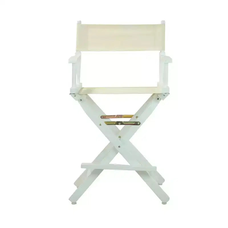 Chaise de réalisateur hauteur comptoir - Structure blanche