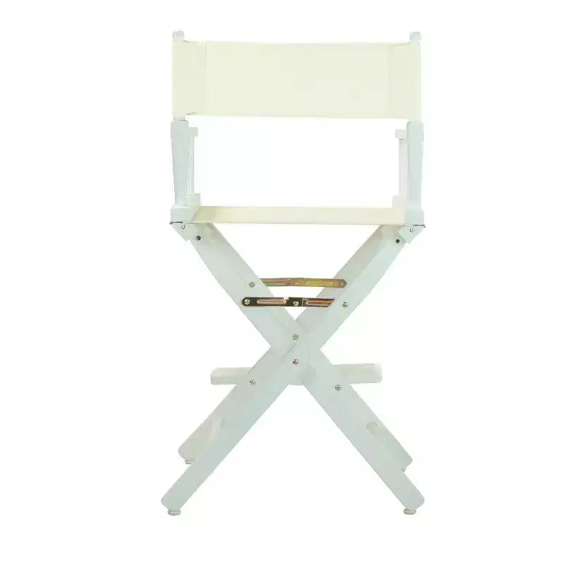 Chaise de réalisateur hauteur comptoir - Structure blanche