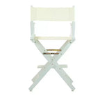 Chaise de réalisateur hauteur comptoir - Structure blanche
