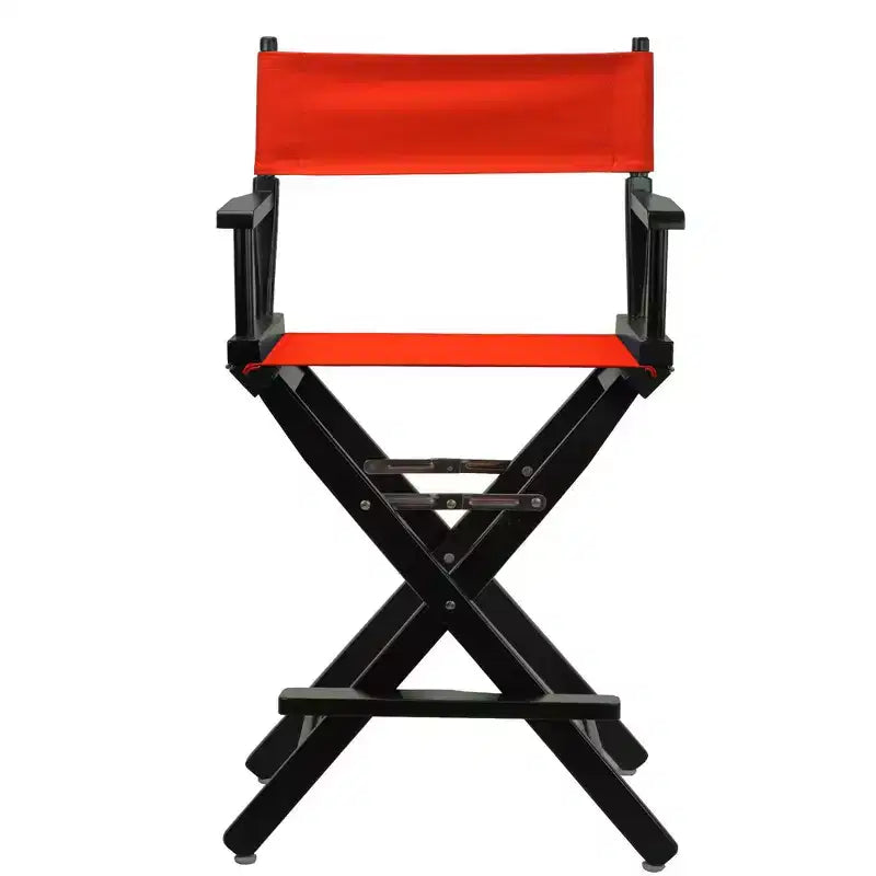 Chaise de réalisateur hauteur comptoir - Cadre noir
