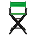 Chaise de réalisateur hauteur comptoir - Cadre noir