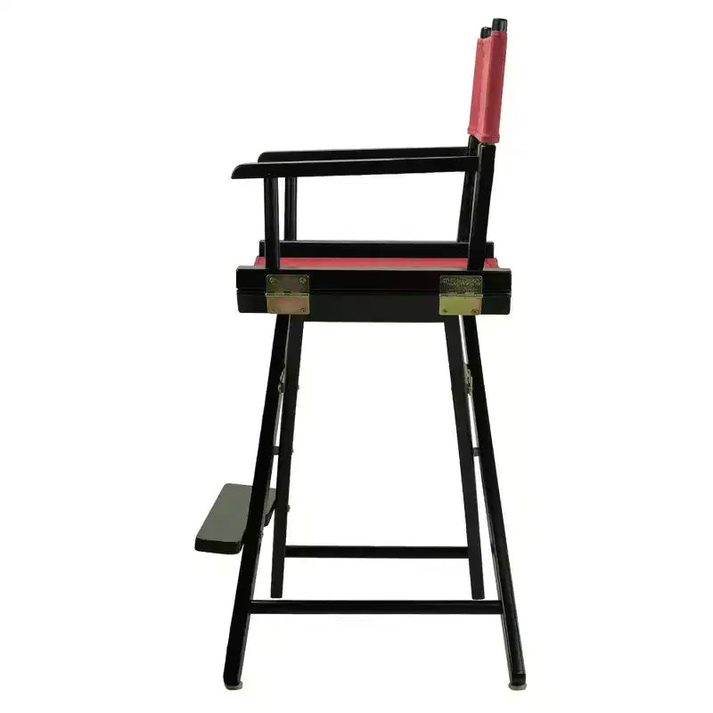 Chaise de réalisateur hauteur comptoir - Cadre noir