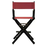 Chaise de réalisateur hauteur comptoir - Cadre noir