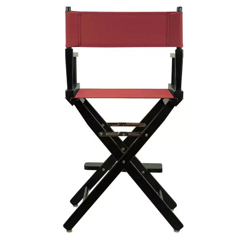 Chaise de réalisateur hauteur comptoir - Cadre noir