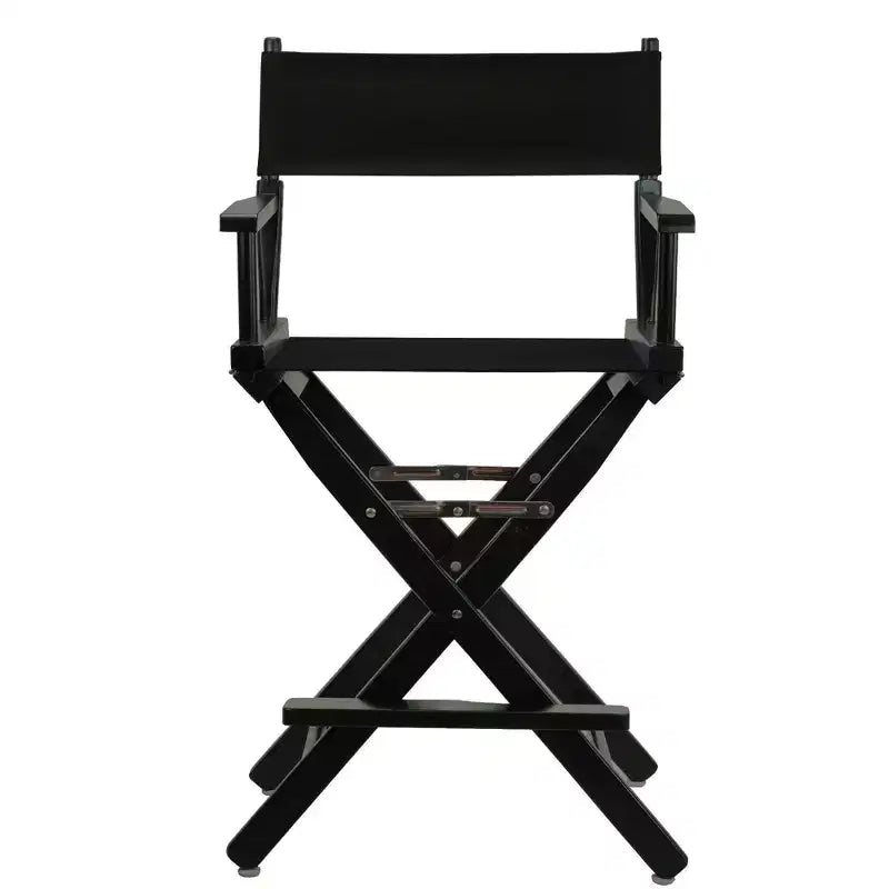 Chaise de réalisateur hauteur comptoir - Cadre noir