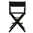 Chaise de réalisateur hauteur comptoir - Cadre noir