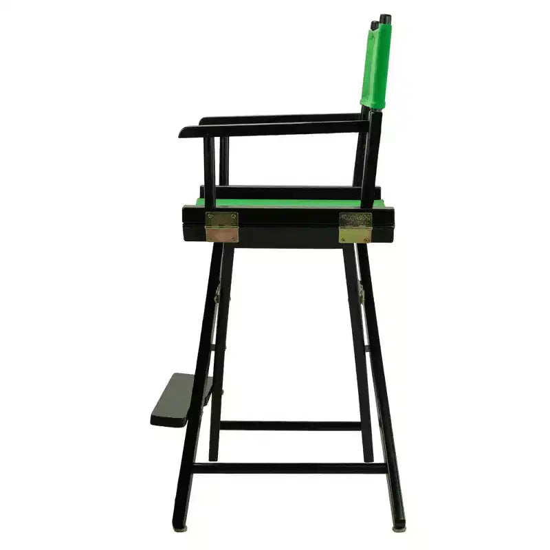 Chaise de réalisateur hauteur comptoir - Cadre noir