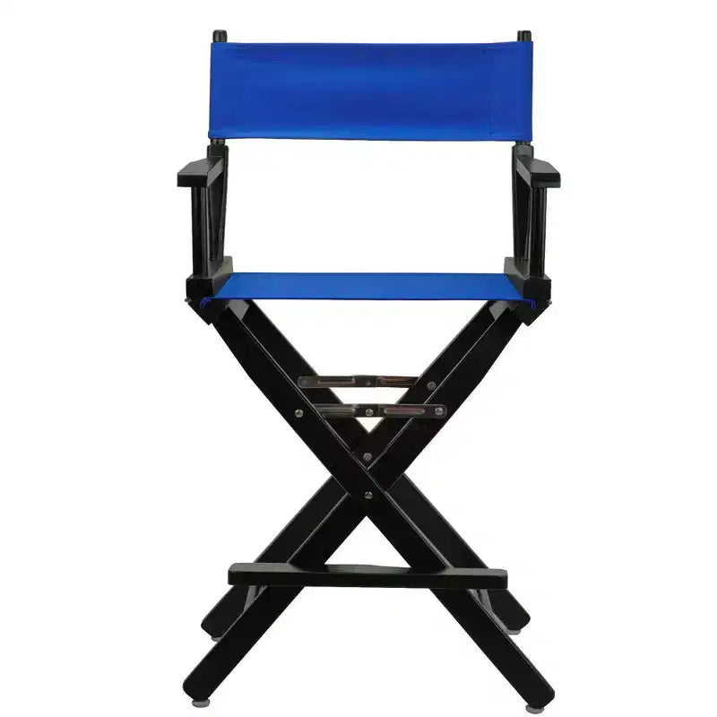 Chaise de réalisateur hauteur comptoir - Cadre noir