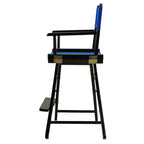 Chaise de réalisateur hauteur comptoir - Cadre noir