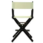 Chaise de réalisateur hauteur comptoir - Cadre noir