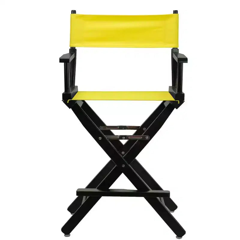 Chaise de réalisateur hauteur comptoir - Cadre noir