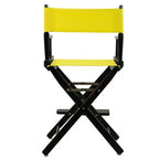 Chaise de réalisateur hauteur comptoir - Cadre noir