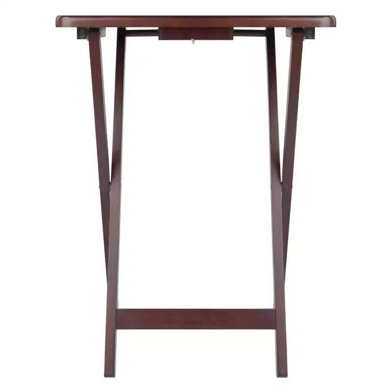Lot de 4 tables de collation individuelles Noyer - Winsome