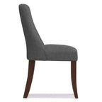Lot de 2 chaises de salle à manger de luxe Haley