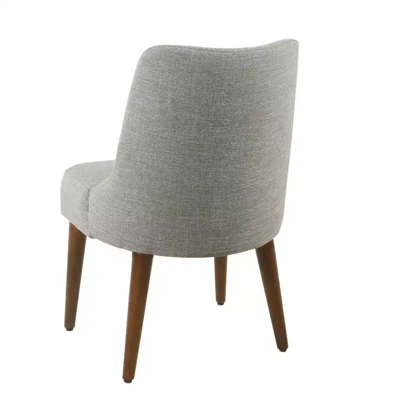 Hemet Gayle Chaise d'appoint tissée grise - HomePop