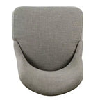 Hemet Gayle Chaise d'appoint tissée grise - HomePop
