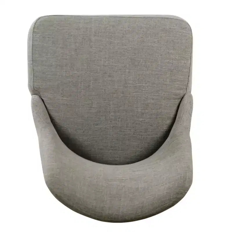 Hemet Gayle Chaise d'appoint tissée grise - HomePop