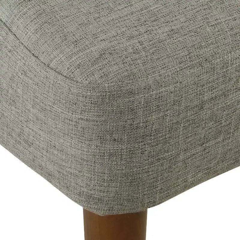 Hemet Gayle Chaise d'appoint tissée grise - HomePop