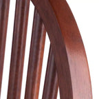 Ensemble Table à Manger 5 pièces Noyer - Bois Massif, Style Ferme, 4 Places