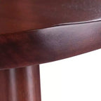 Ensemble Table à Manger 5 pièces Noyer - Bois Massif, Style Ferme, 4 Places