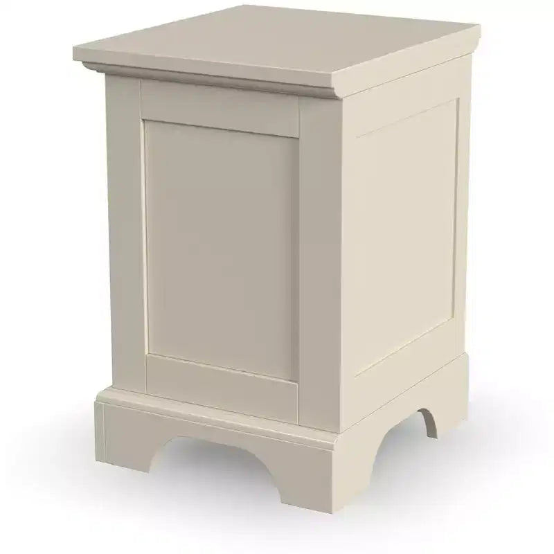 Table de chevet Naples blanche - Home Styles